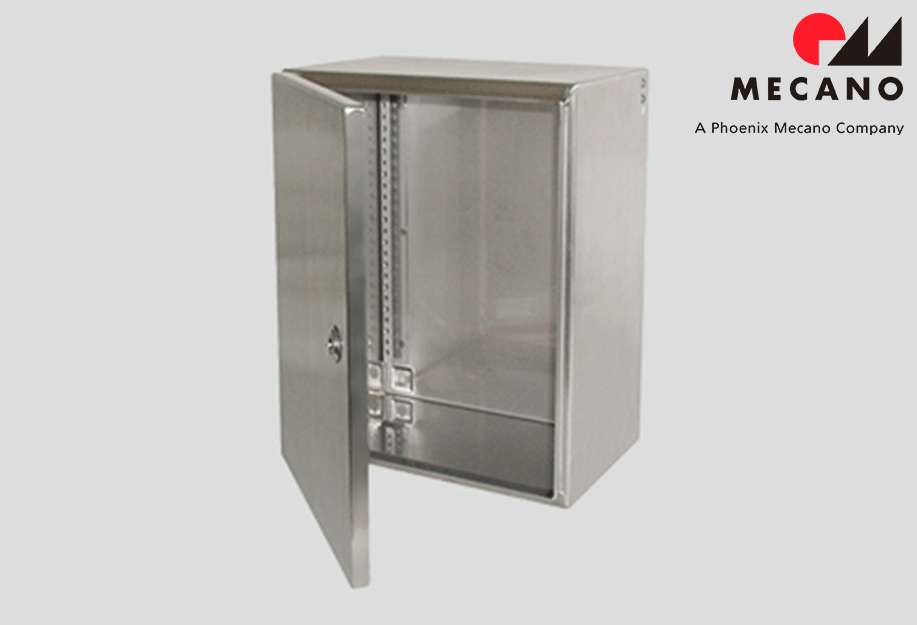 Ex stainless steel enclosure with hinged lid